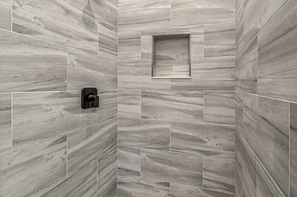 bathroom/shower example from Price Family Homes